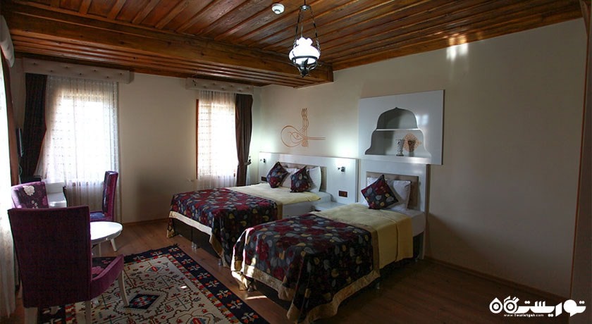 نمای تخت های اتاق سوپریور